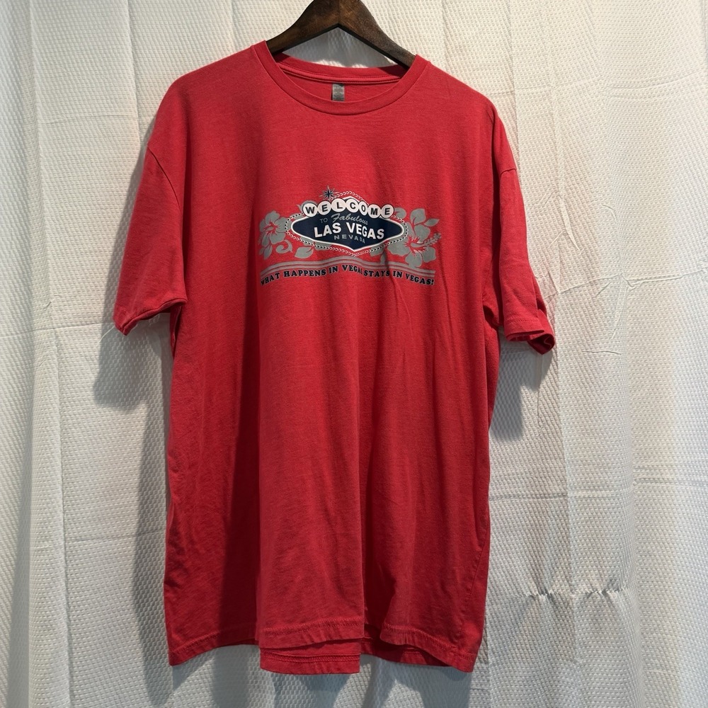 NWOT Welcome To Fabulous Las Vegas Nevada Tee Tshirt Tourist Travel Cotton XXL